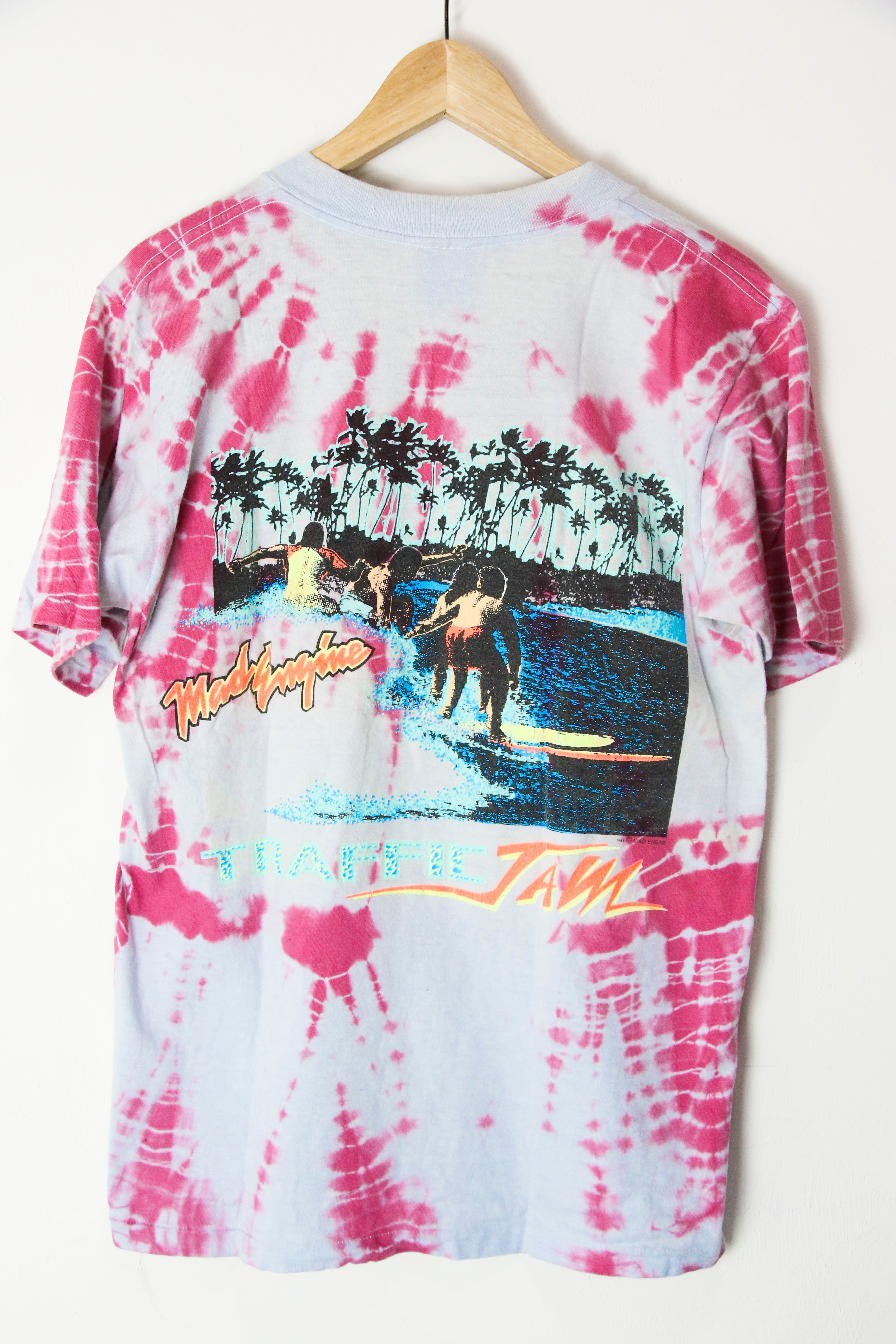 [L] Mad Engine Surf Tie Dye Tee