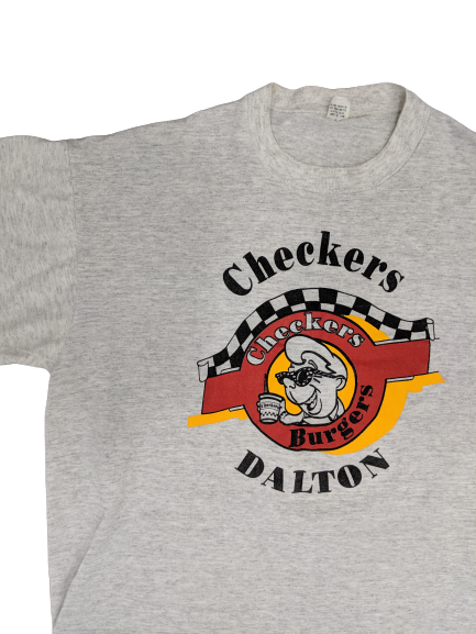 [XL] Vintage Checkers Single Stitch T-Shirt