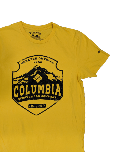 [M] Yellow Columbia Tee