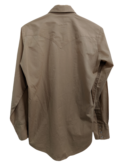 [M] Vintage Embroidered Western Shirt