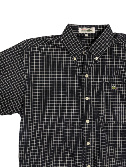 [M] Vintage Lacoste Tattersall Check Button-Up