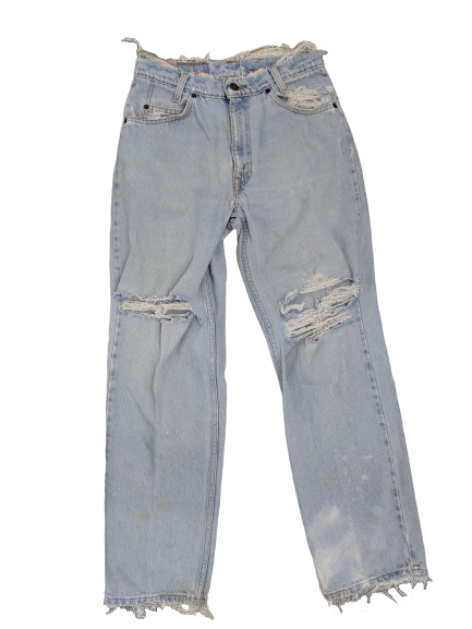 [M] Vintage Heavily Trashed Levis 550 Jeans