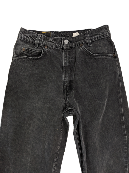 [M] Vintage Levis 550 Black High-Waisted Jeans