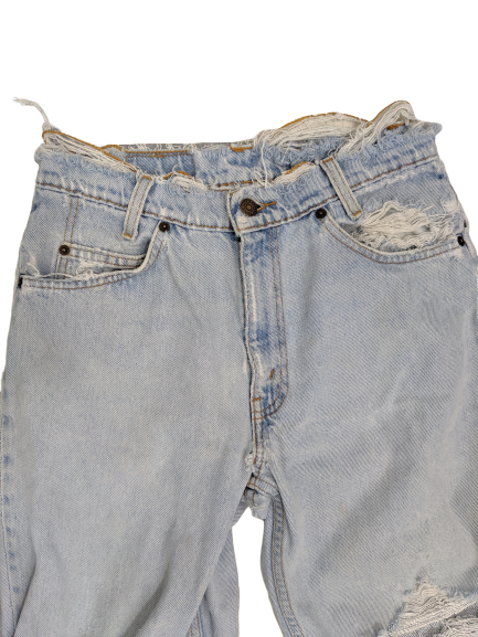 [M] Vintage Heavily Trashed Levis 550 Jeans