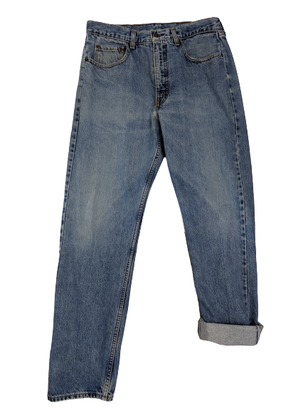 [34x32] Vintage Mid Wash Jeans